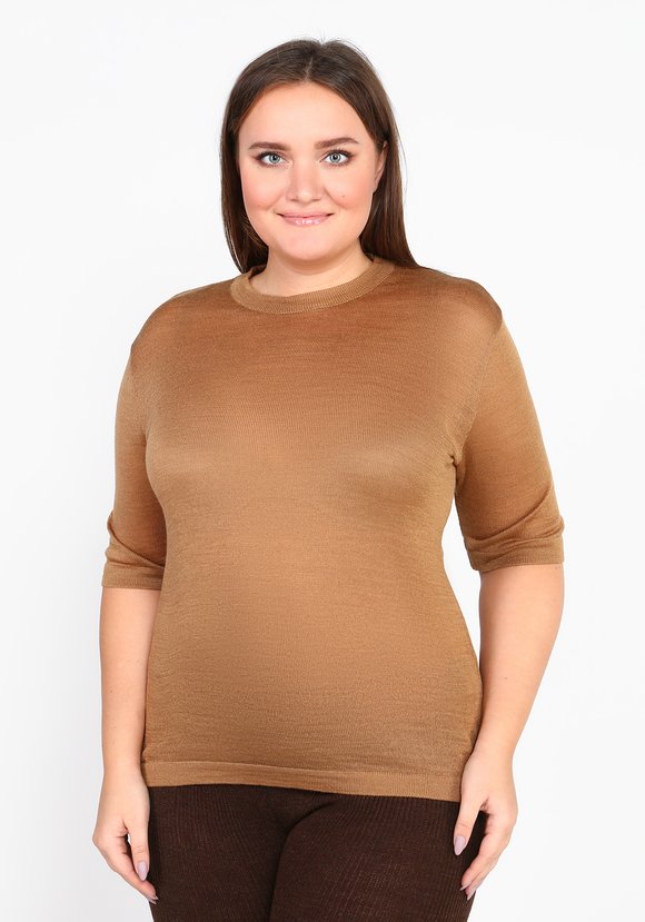 Футболка согревающая из верблюжьей шерсти шир.  580, рис. 1