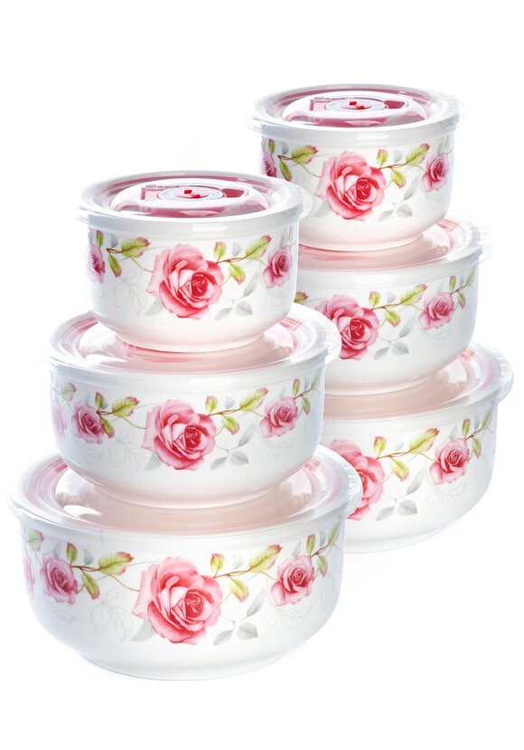 Керамические контейнеры с крышкой шир.  580, рис. 1