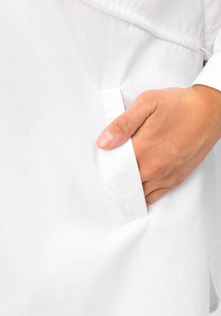 Рубашка на кулиске с резинками шир.  750, рис. 6