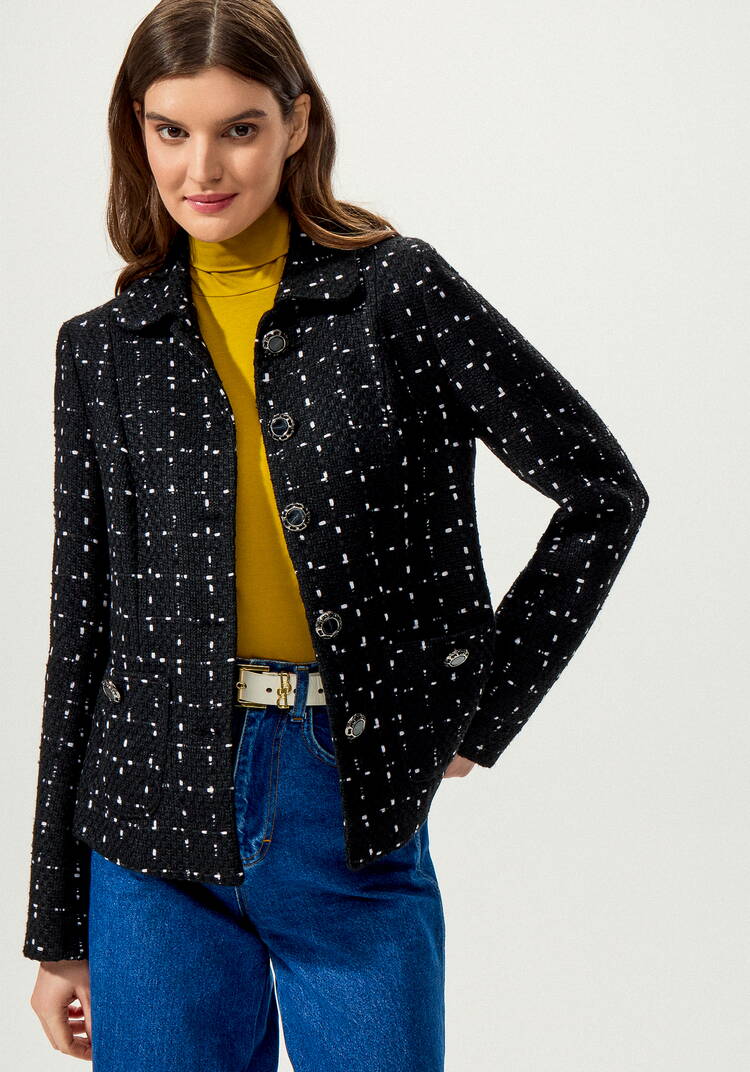 Пиджак с отложным воротником на подкладке шир.  750, рис. 9