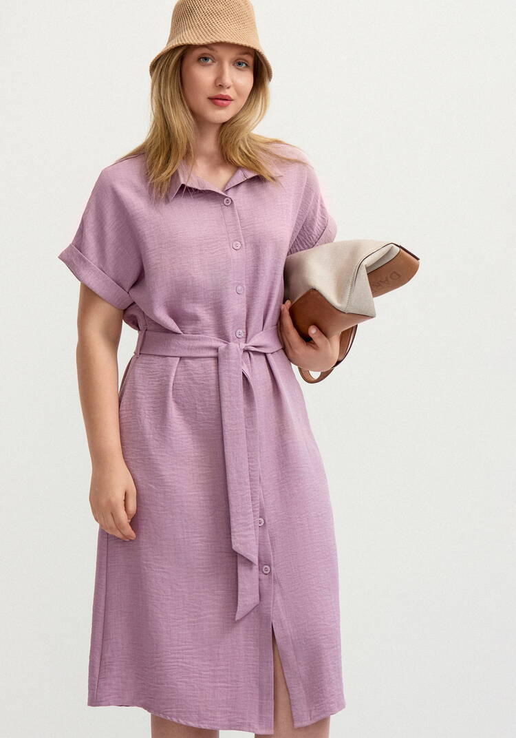 Платье со спущенным плечом А-силуэта шир.  750, рис. 25