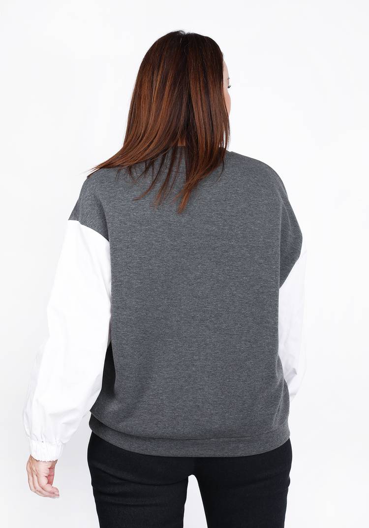 Свитшот комбинированный шир.  750, рис. 7