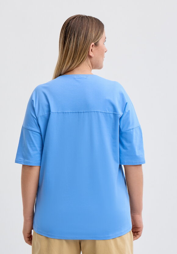 Футболка с флоральным принтом шир.  580, рис. 8