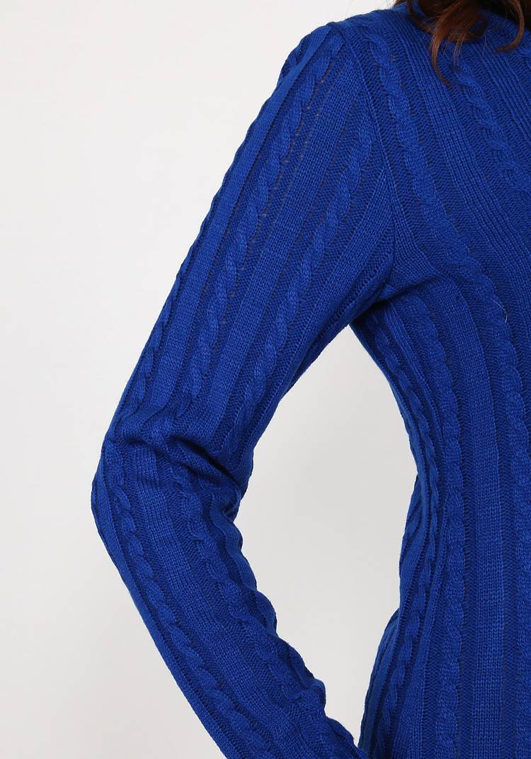 Платье прямое с вязкой косы шир.  750, рис. 10