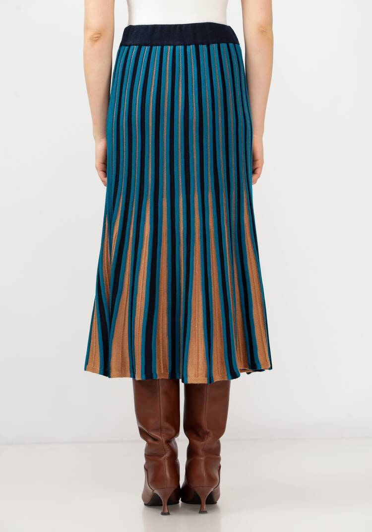 Юбка плиссе мультиколор шир.  750, рис. 3