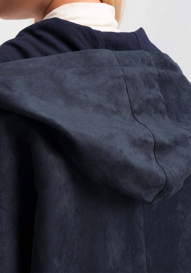 Плащ из экозамши шир.  750, рис. 7