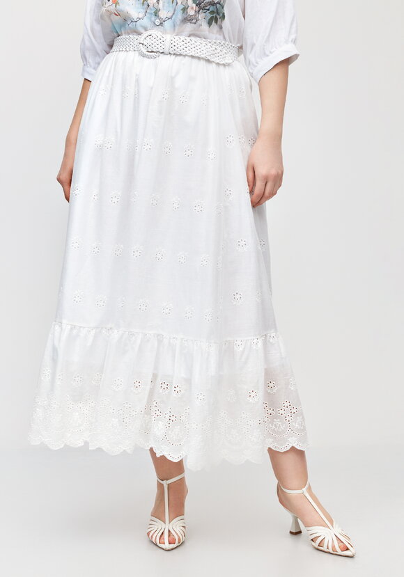 Юбка Ажурные узоры шир.  580, рис. 2