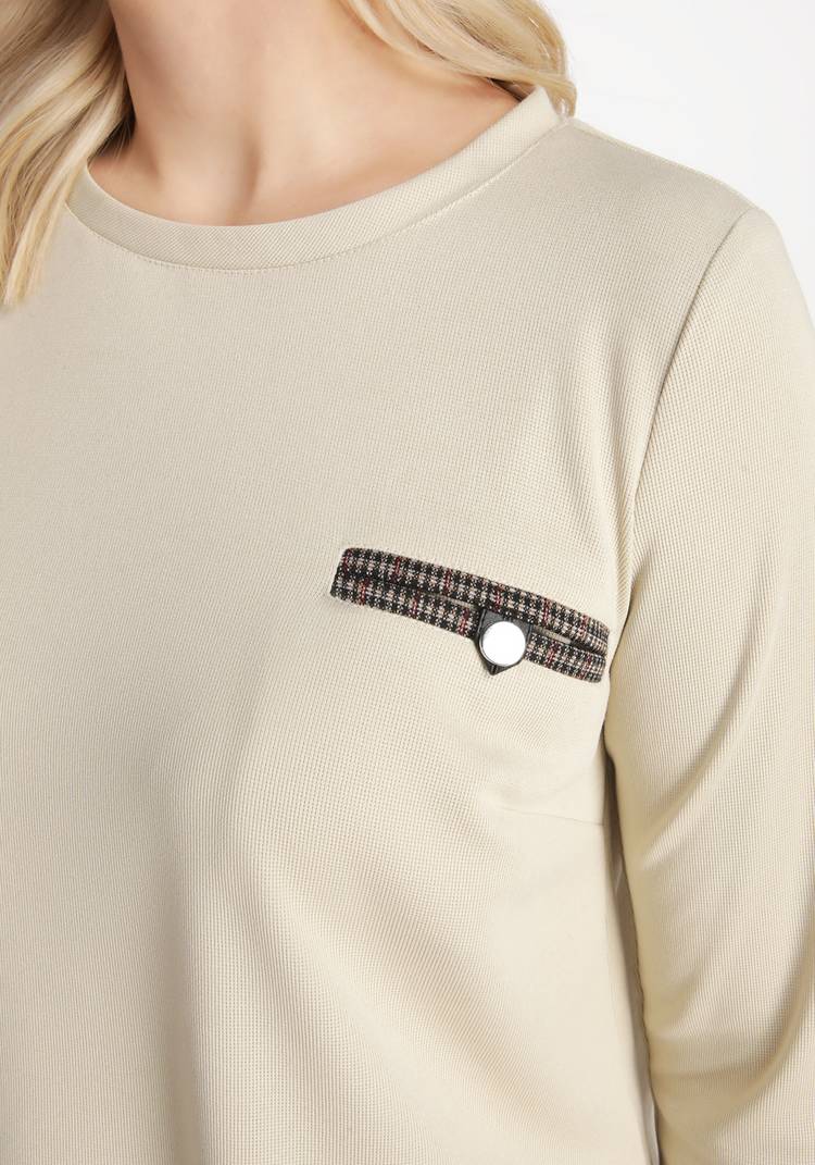 Блуза Выразительный образ шир.  750, рис. 4