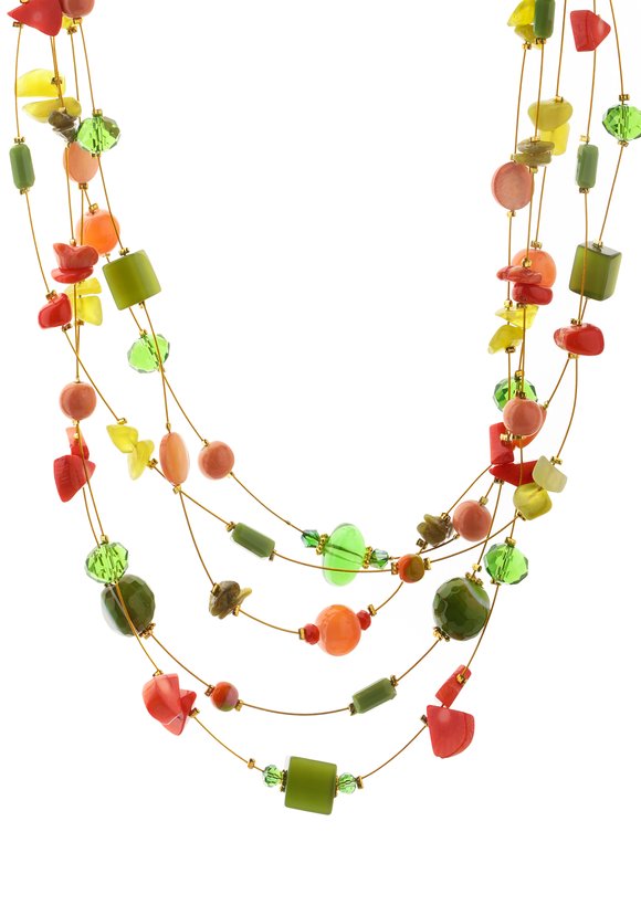 Колье Тропический рай шир.  580, рис. 9