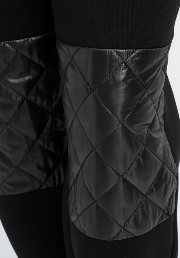 Брюки со вставками из стёганой ткани шир.  580, рис. 5