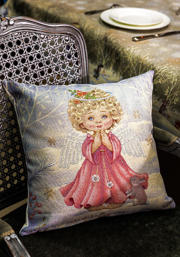 Наволочка декоративная Ангелочек шир.  580, рис. 2