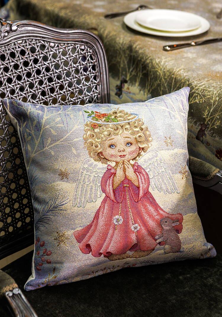 Наволочка декоративная Ангелочек шир.  750, рис. 2