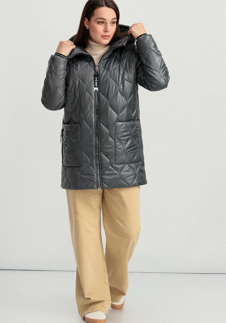 Куртка на молнии с капюшоном Милана шир.  750, рис. 28