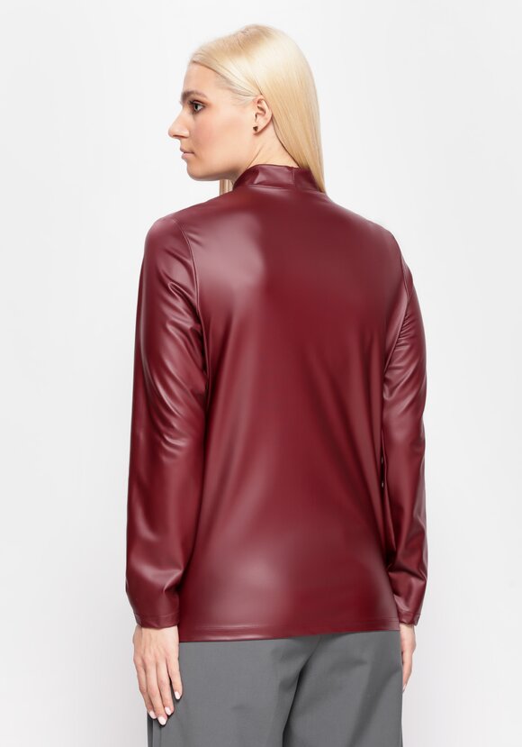 Водолазка из экокожи шир.  580, рис. 15