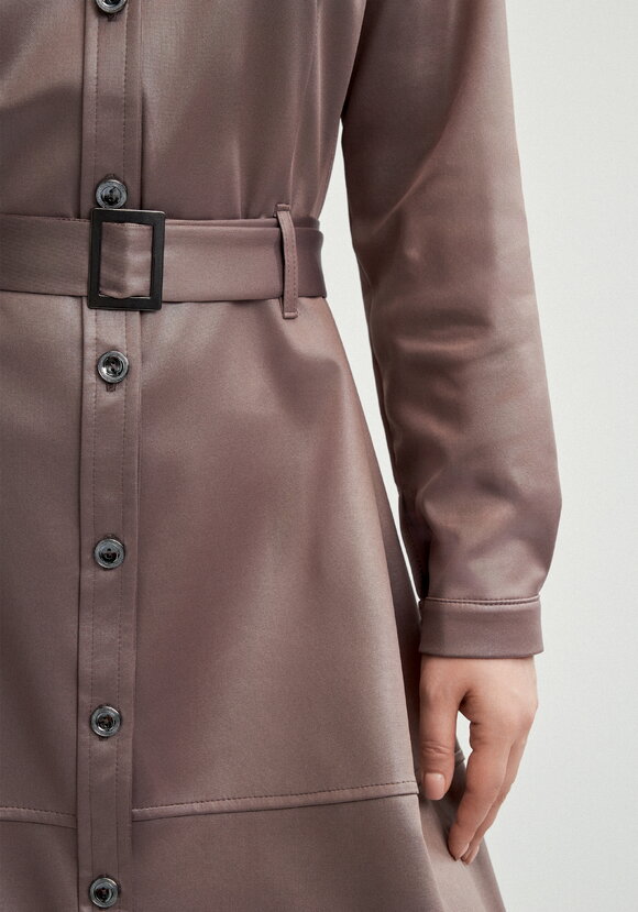 Платье-рубашка трикотажное под кожу шир.  580, рис. 14