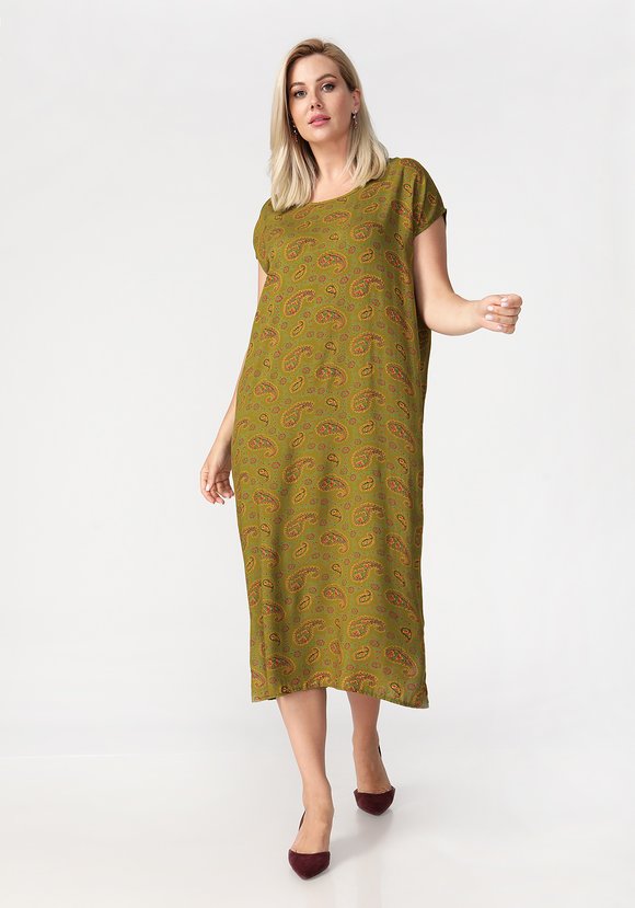 Платье прямого кроя оверсайз шир.  580, рис. 11