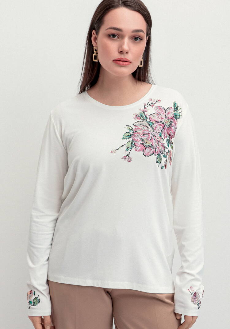 Лонгслив Джина шир.  750, рис. 20