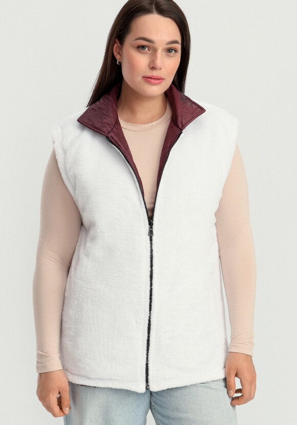 Жилет двусторонний стеганый шир.  580, рис. 4