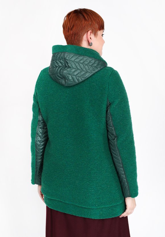 Пальто полуприлегающего силуэта шир.  580, рис. 3