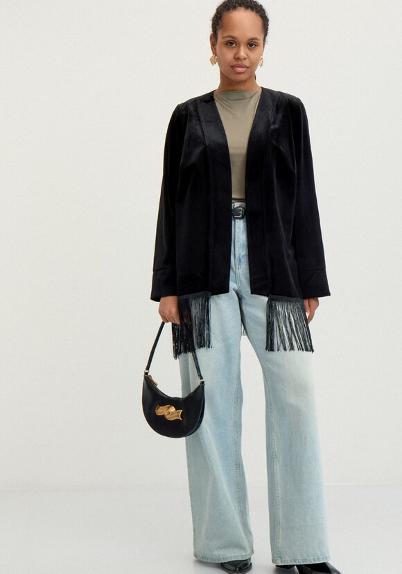 Кардиган с бахромой Мелани шир.  580, рис. 15