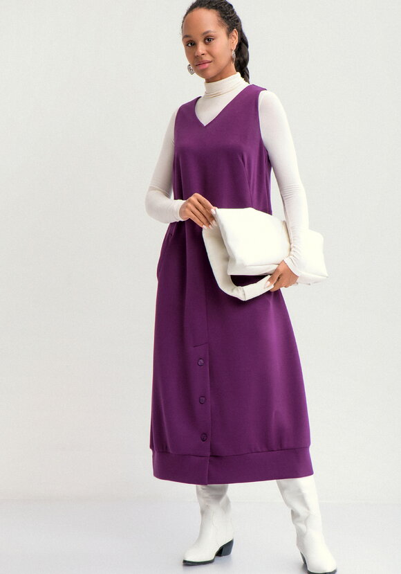 Сарафан с пуговицами по низу шир.  580, рис. 9