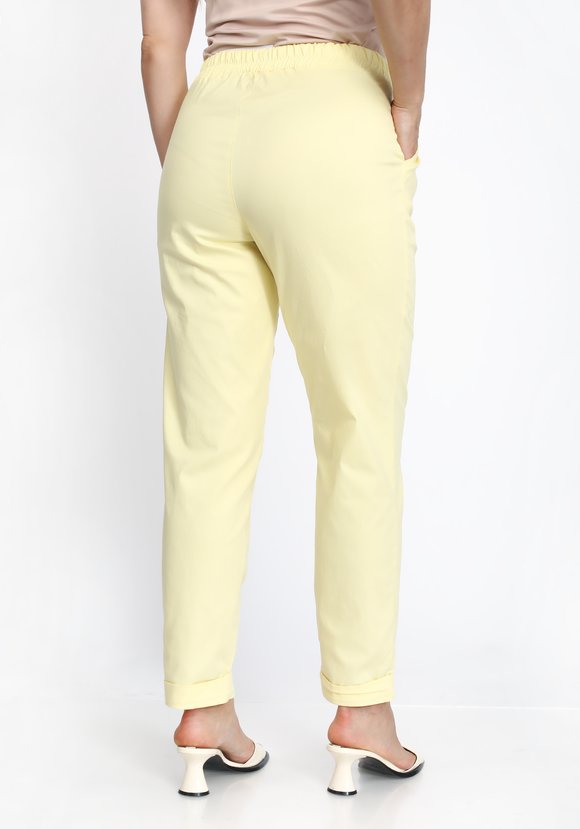 Брюки укороченные полуприлегающего силуэта шир.  580, рис. 2