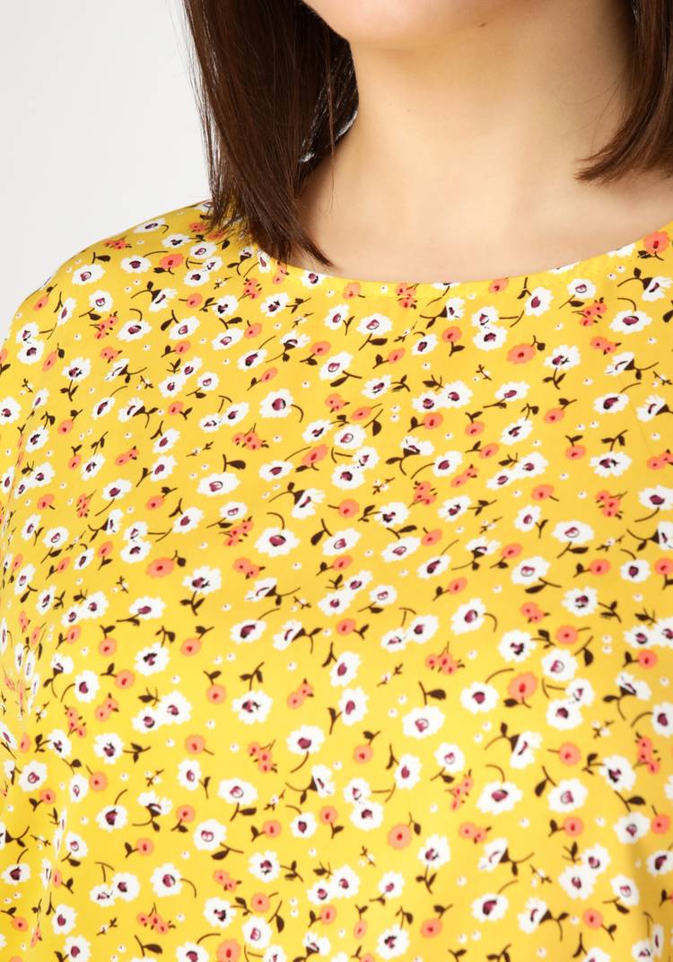 Блуза с цветочным принтом Оливия шир.  750, рис. 18