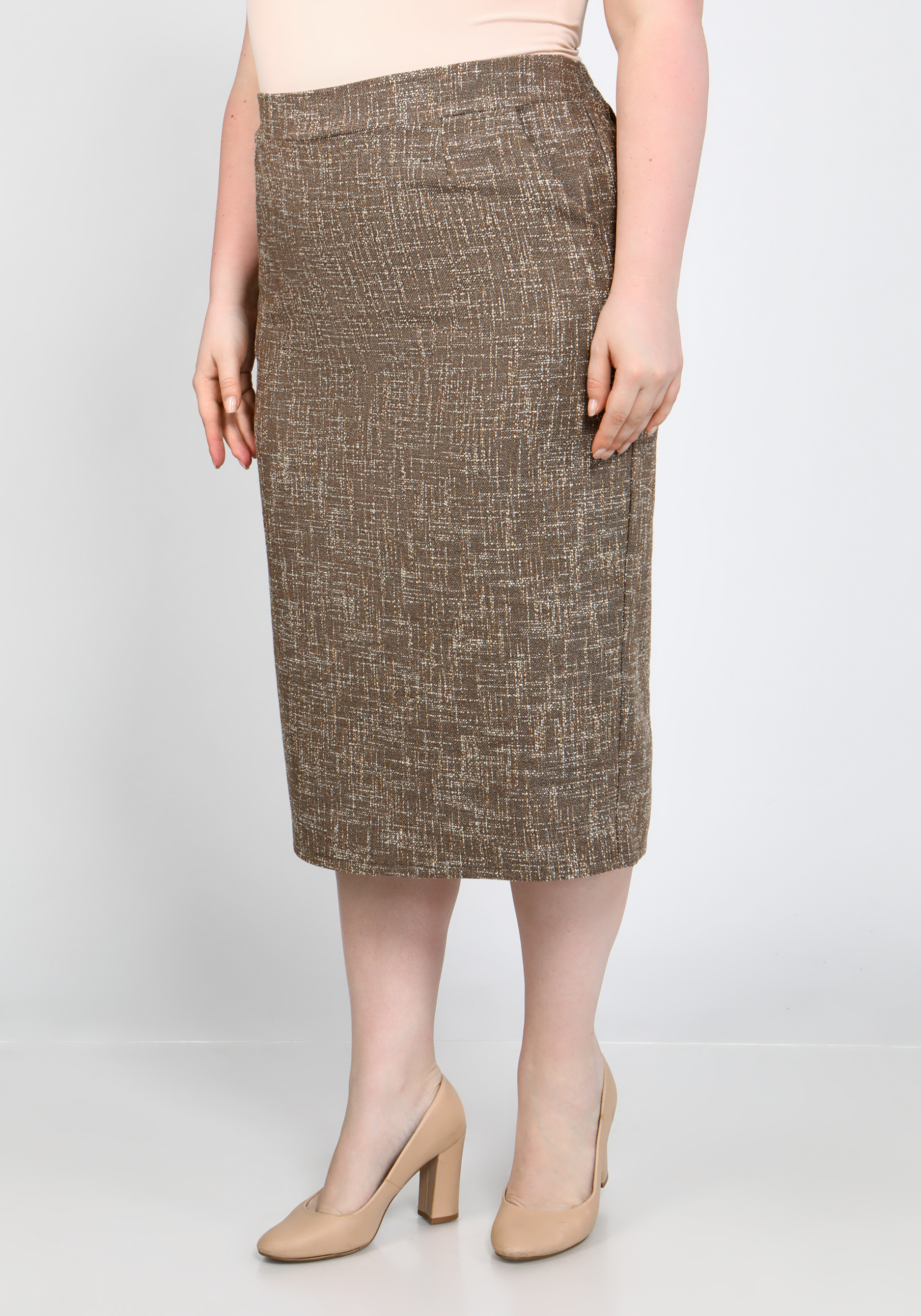 

Юбка Утонченный Дизайн, Коричневый