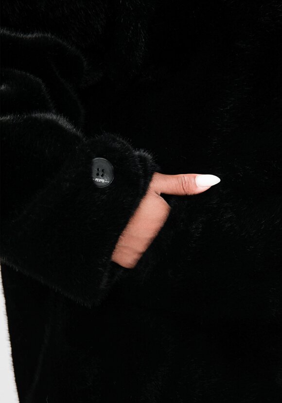 Полупальто из экомеха Моника шир.  580, рис. 14