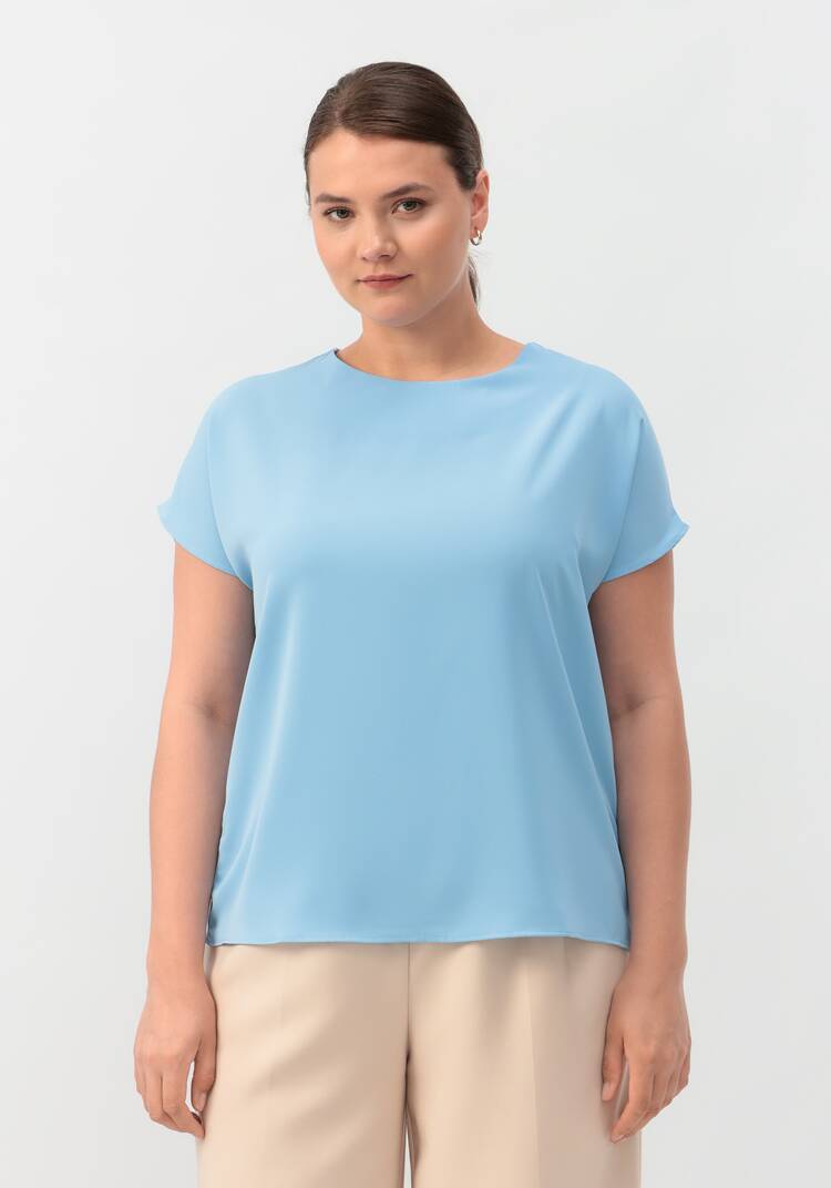 Блуза Клементина шир.  750, рис. 24