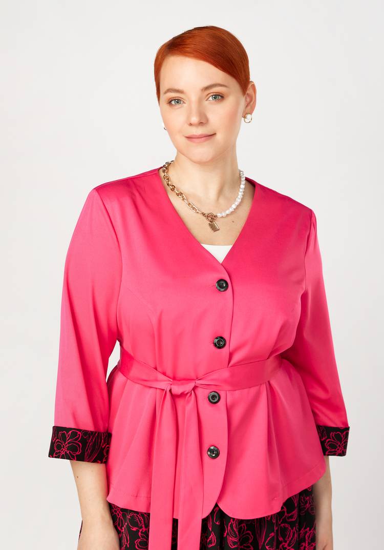 Комплект: пиджак с юбкой шир.  750, рис. 8