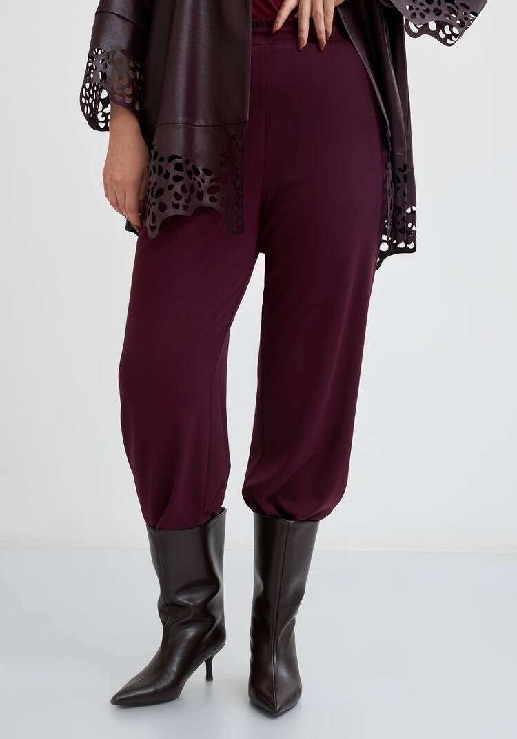 Брюки трикотажные свободного кроя шир.  750, рис. 7