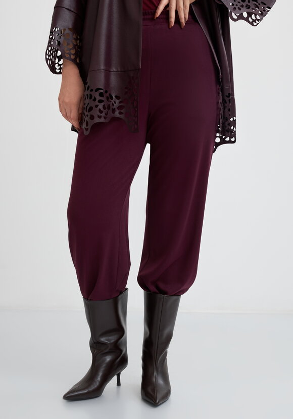 Брюки трикотажные свободного кроя шир.  580, рис. 7