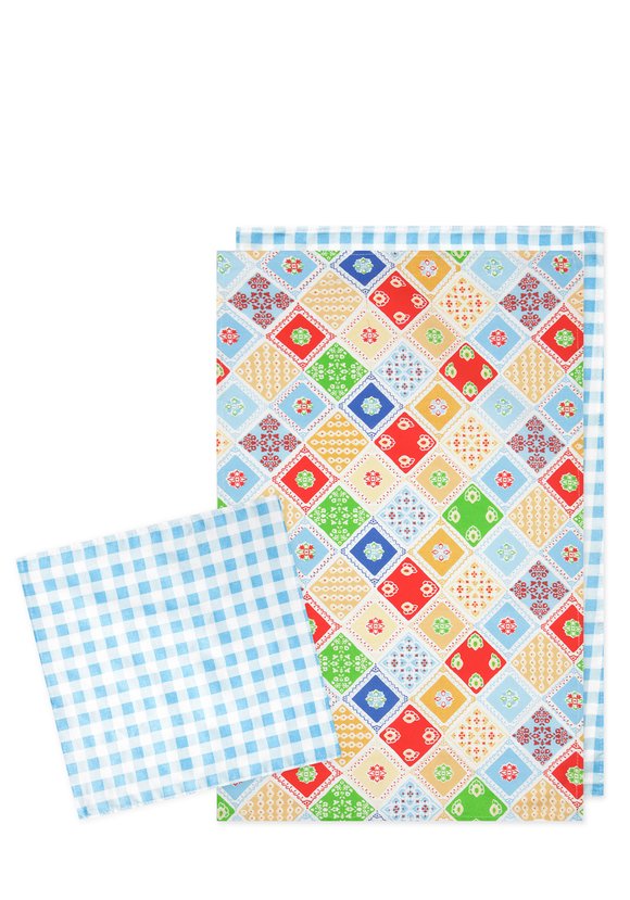 Комплект полотенец и салфеток Мозаика шир.  580, рис. 2