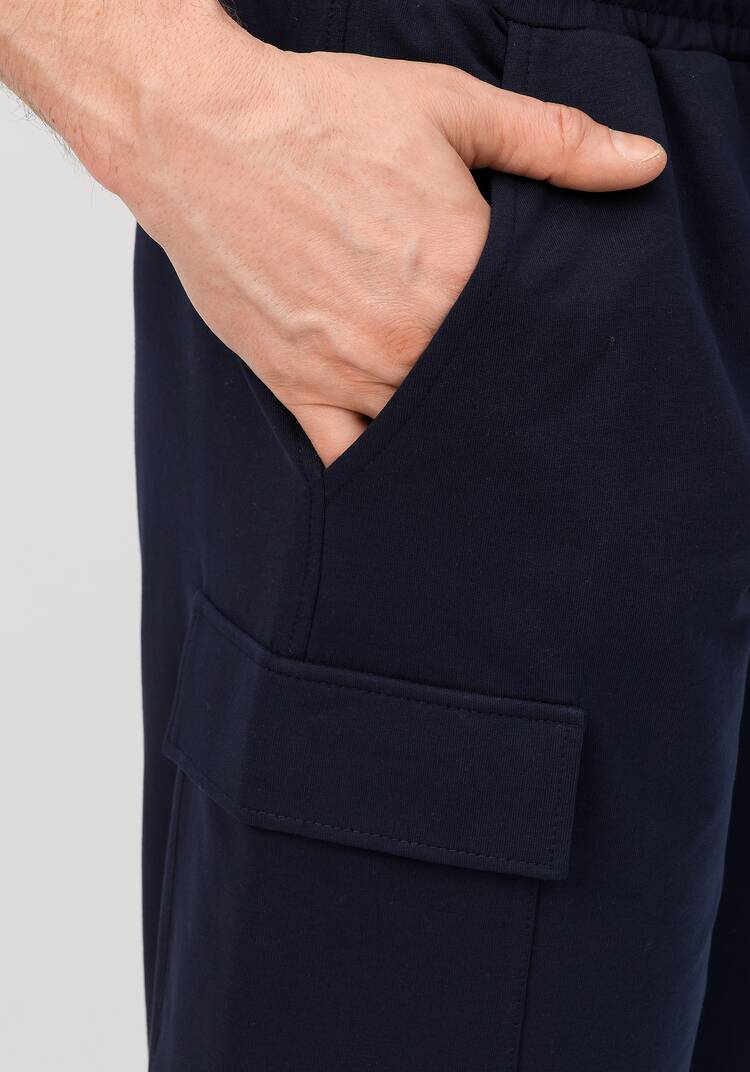 Шорты с боковыми накладными карманами шир.  750, рис. 5