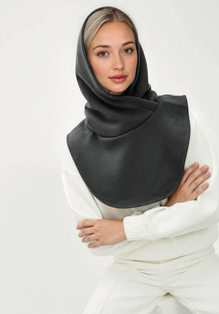 Капор с манишкой из флиса шир.  750, рис. 18