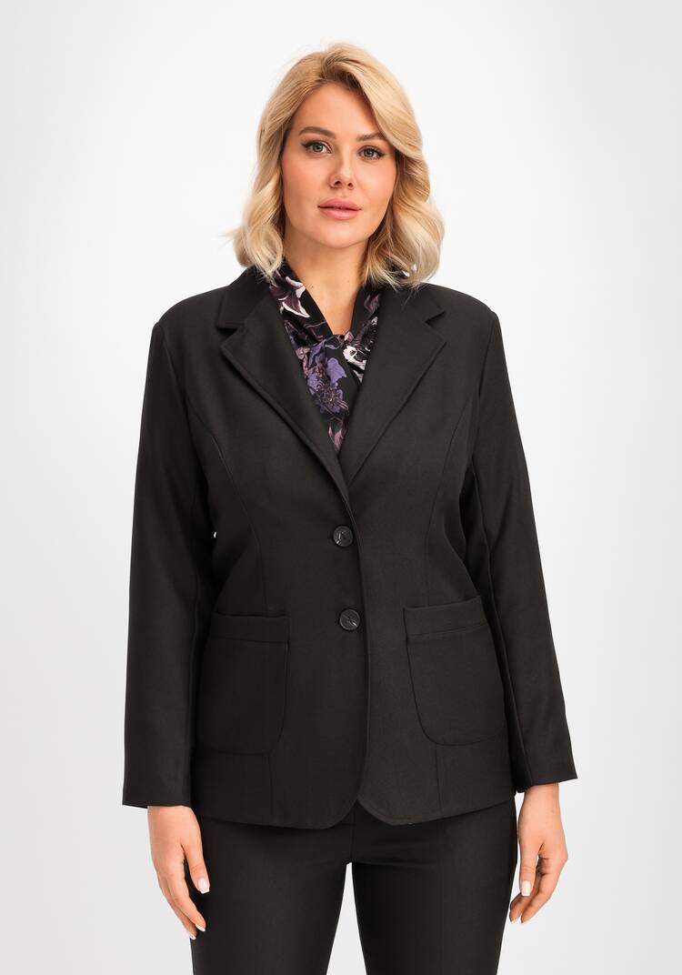 Пиджак с контрастным подкладом шир.  750, рис. 13