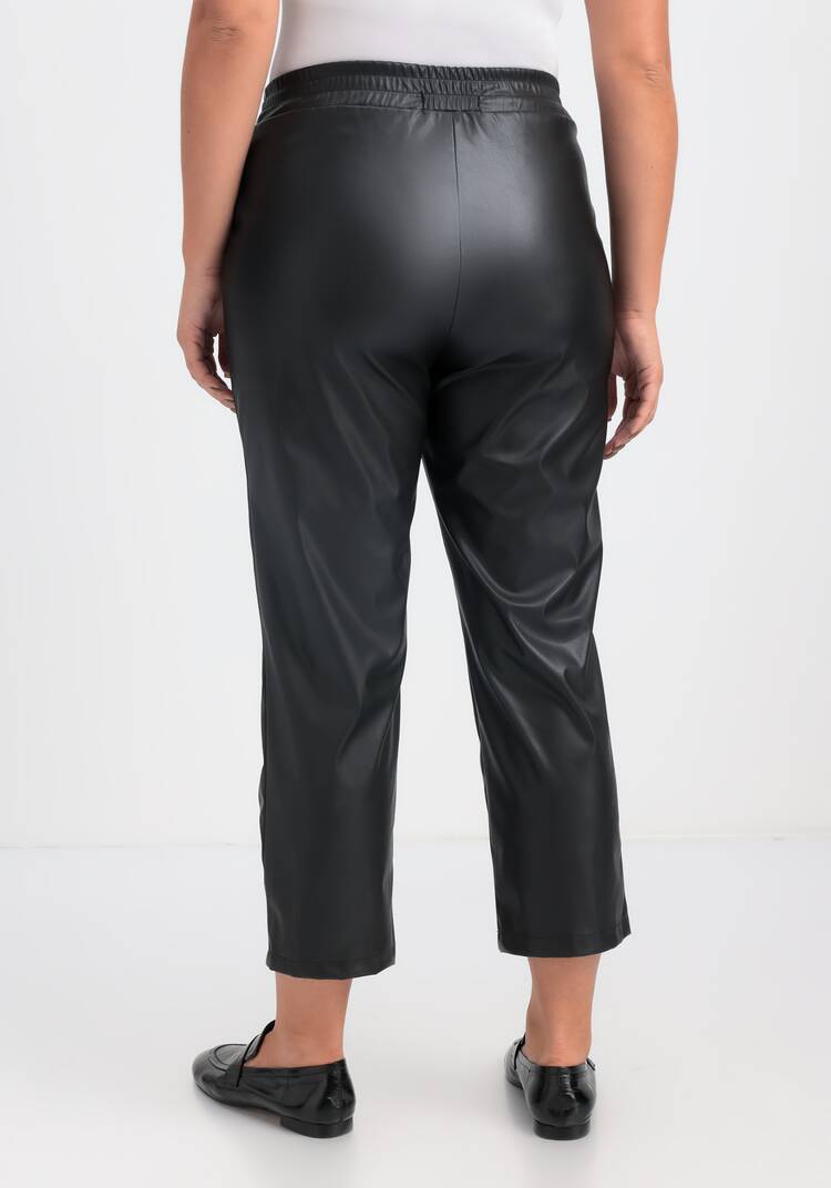 Брюки из экокожи длиной 7/8 шир.  750, рис. 3