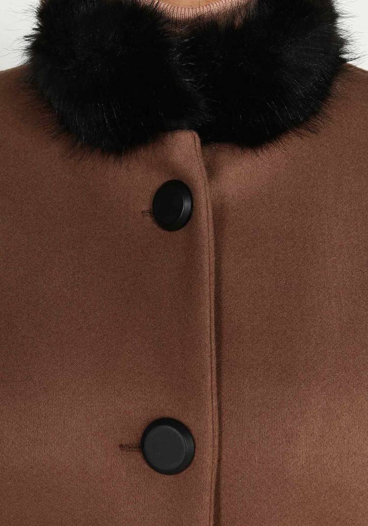 Куртка с меховым декором шир.  750, рис. 4