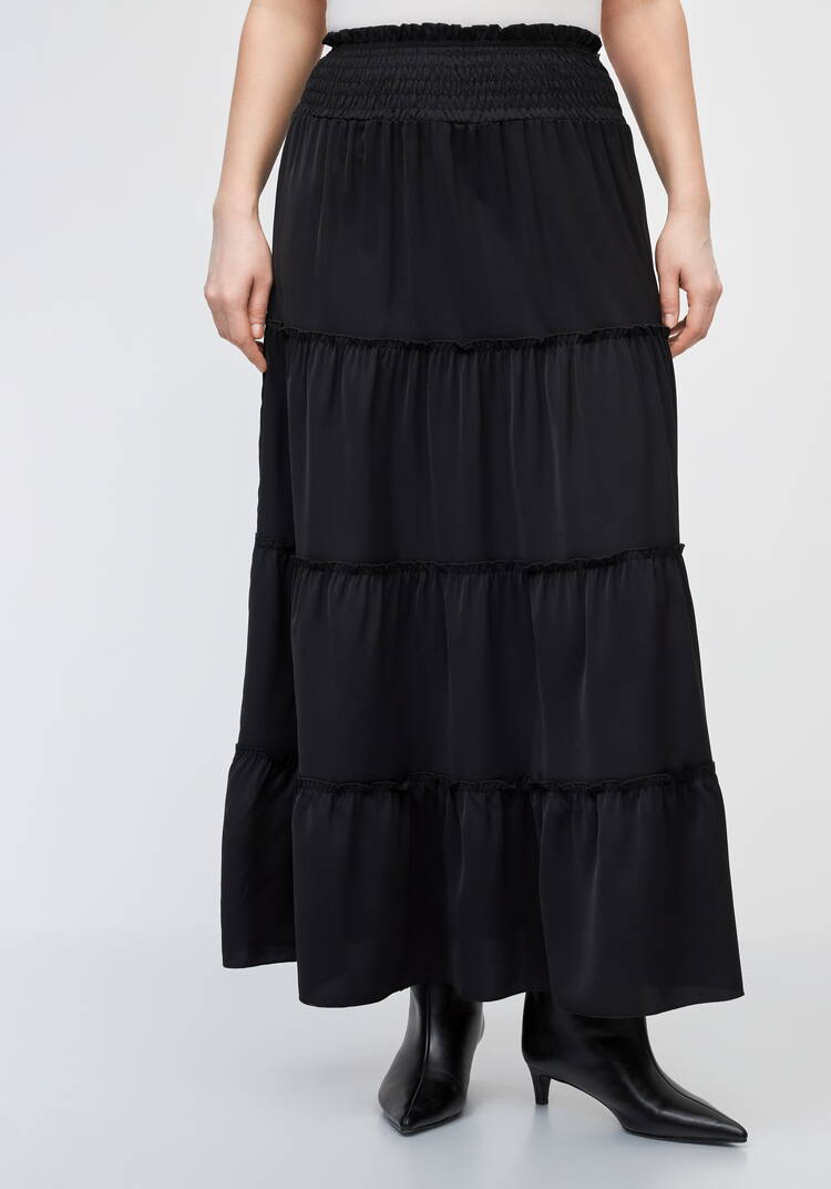 Юбка с воланами Злата шир.  750, рис. 4