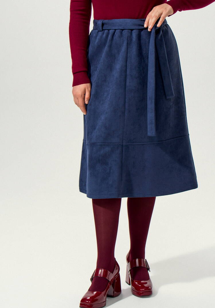 Юбка с клиньями на резинке шир.  750, рис. 11