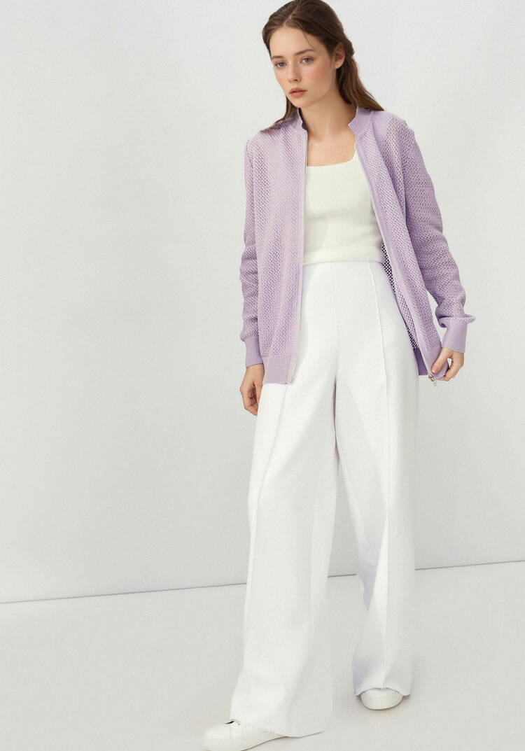 Бомбер ажурный на свободу движения шир.  750, рис. 2