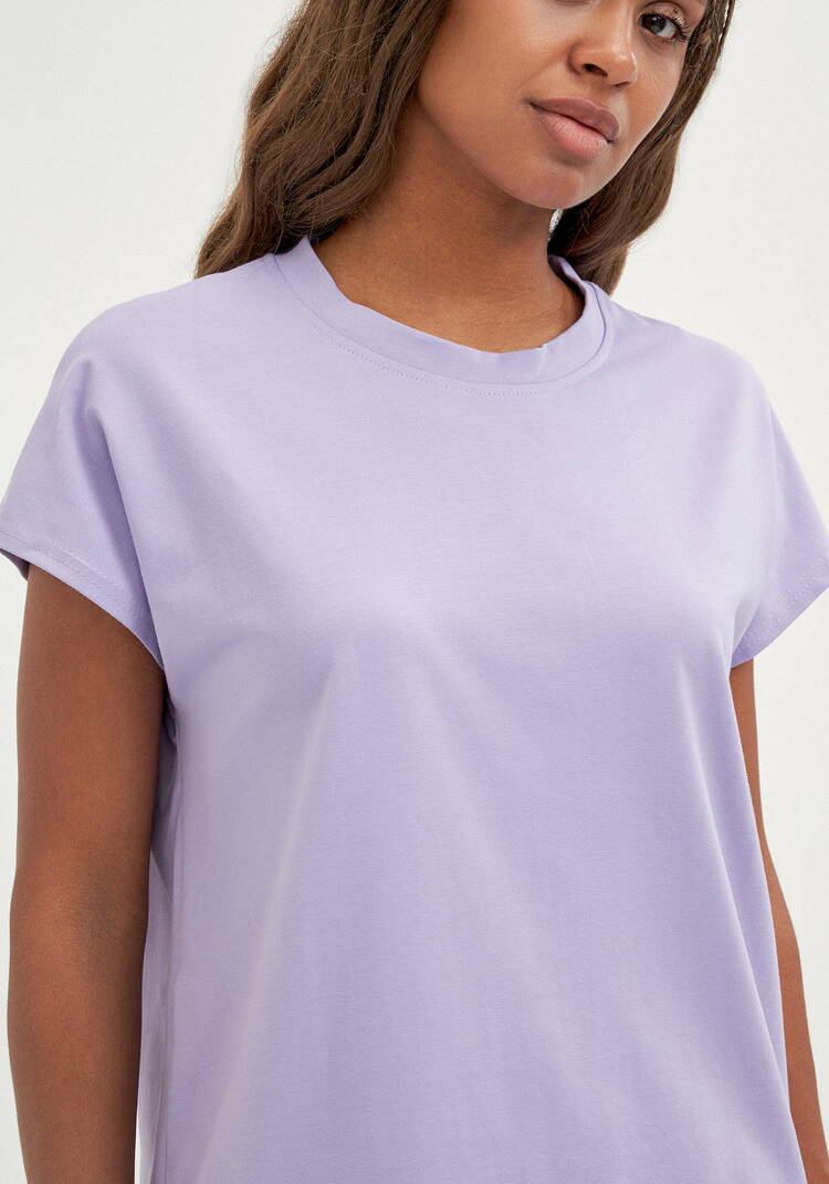 Футболка базовая со спущенным плечом шир.  750, рис. 5