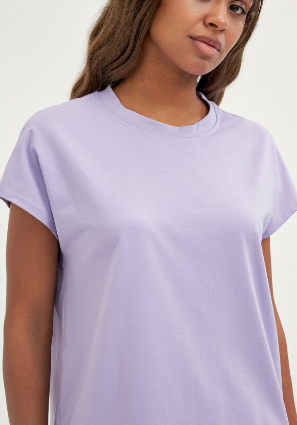 Футболка базовая со спущенным плечом шир.  580, рис. 5