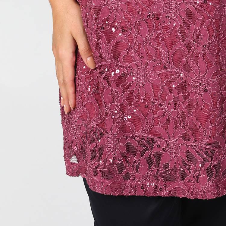 Туника из ажурной ткани шир.  750, рис. 6