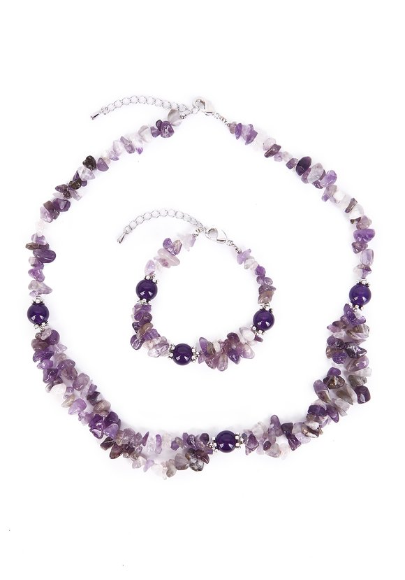 Комплект (бусы+браслет+серьги) Мариэль шир.  580, рис. 24