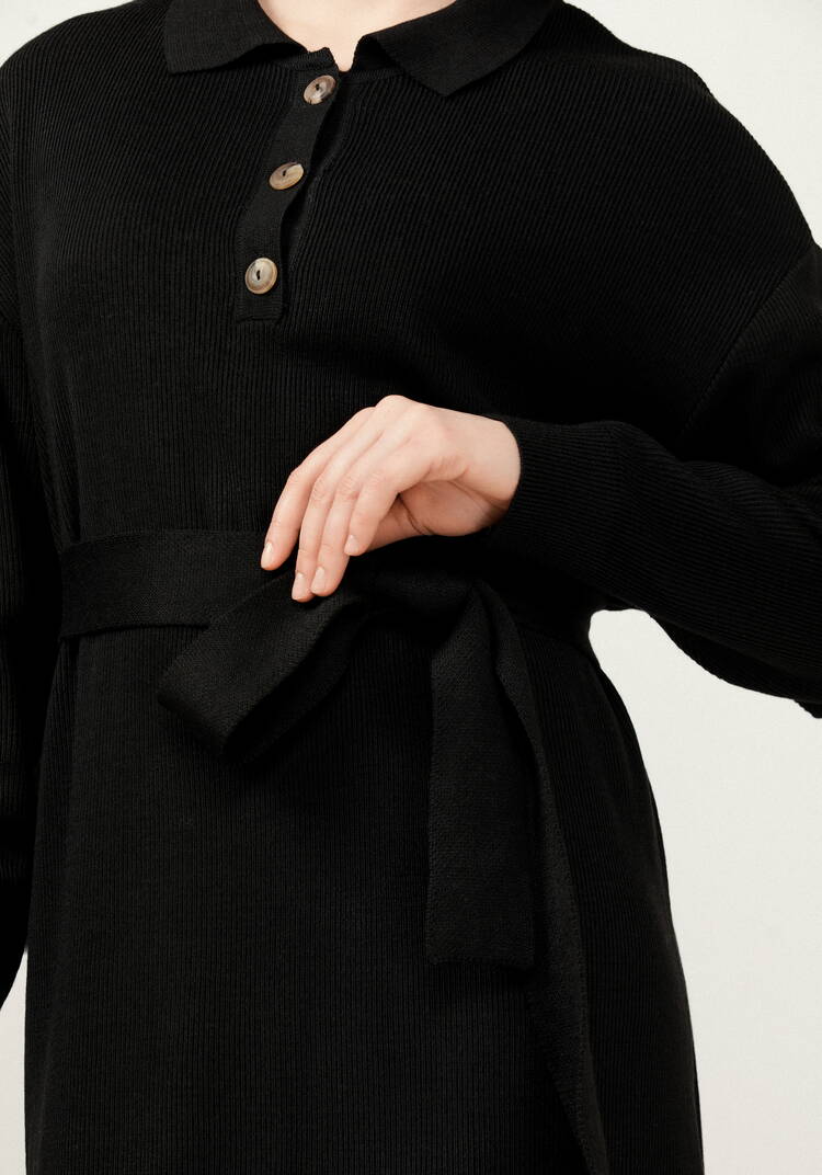 Платье поло с поясом шир.  750, рис. 17