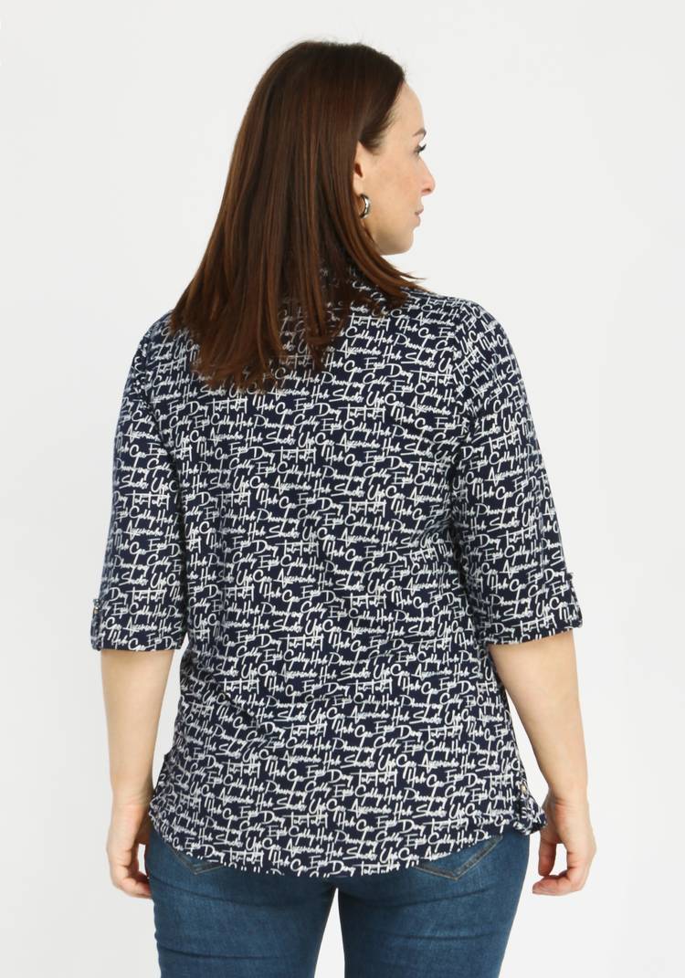 Блуза Чудесная встреча шир.  750, рис. 12