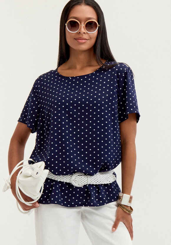 Блуза Леона шир.  580, рис. 40