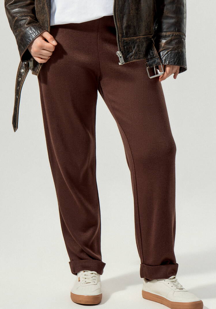 Брюки с манжетами и широкой резинкой шир.  750, рис. 14